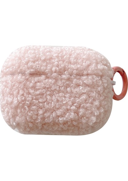 Apple Airpods Pro için Fluff+Tpu Tokalı tooth Koruyucusu Kulaklık Kılıfı (Yurt Dışından)