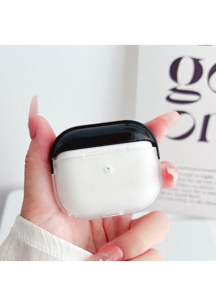 Apple Airpods 3 için Darbeye Dayanıklı Tpu Anti Drop tooth Şarj Bilek Kayışı Ile + Şeffaf Kulaklık Kılıfı (Yurt Dışından)