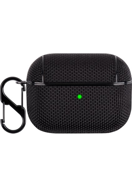 Airpods Pro için Pc+Kumaş tooth Koruma Tokalı Kulaklık Kılıfı (Yurt Dışından)