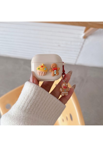 Airpods Pro 2 için Kek Kurabiye Tpu Koruyucu Kolye İle Kulaklık Kılıfı (Yurt Dışından) fiyatları