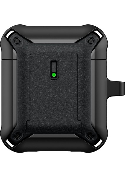 Apple Airpods için 2016 2019 Airpods Kablosuz 2019 Çıft Renkli Koruyucu Kaydırarak Açılan Tpu+Pc Kulaklık Kılıfı (Yurt Dışından)