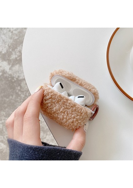 Apple Airpods Pro için Fluff+Tpu Tokalı tooth Koruyucusu Kulaklık Kılıfı (Yurt Dışından) fiyatları