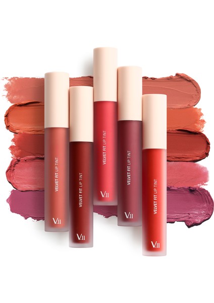 Village 11 Factory Velvet Fit Lip Tint Blooming Red 4.7g - Mat & Kremsi Dudak Tinti