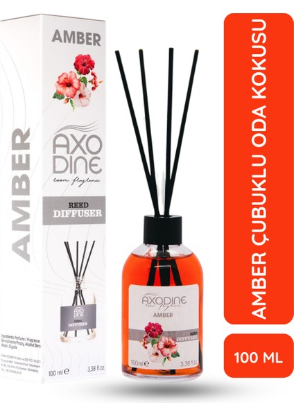 Amber Romantik Bambu Çubuklu Oda Kokusu 100 ml