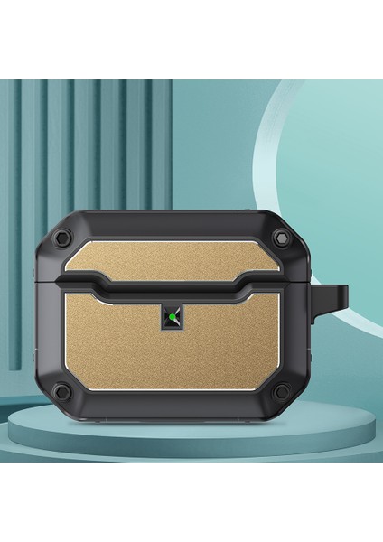 Apple Airpods Pro için Taşıma Çantası Çizilmeye Dayanıklı Tpu + Anahtarlıklı Donanım Kulaklık Kılıfı (Yurt Dışından) fiyatları