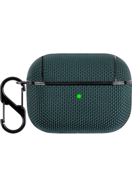 Airpods Pro için Pc+Kumaş tooth Koruma Tokalı Kulaklık Kılıfı (Yurt Dışından)
