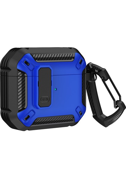 Apple Airpods 3 için Tpu + Pc Kasa Kanca 8 İle Düşme Önleyici Koruyucu Kulaklık Kılıfı (Yurt Dışından)