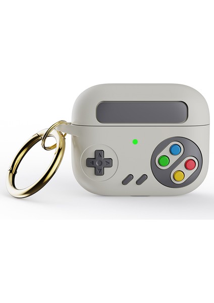 Apple Airpods Pro Silikon Oyun Konsolu Tamı Kulakiçi Halka Tokalı Kulaklık Kılıfı (Yurt Dışından)