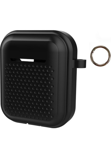 Airpods için Silikon 2016 2019 Airpods Kablosuz 2019 Halka Tokalı Kulaklık Kılıfı (Yurt Dışından)