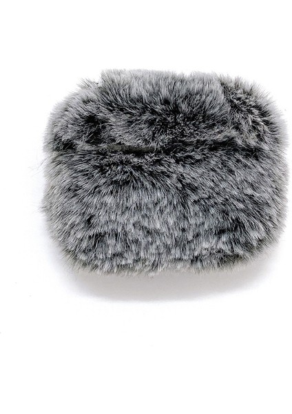 Apple Airpods Pro 2 için Sahte Kürk Kış Kutusu tooth Kabarık Yumuşak Koruyucu Kulaklık Kılıfı (Yurt Dışından)