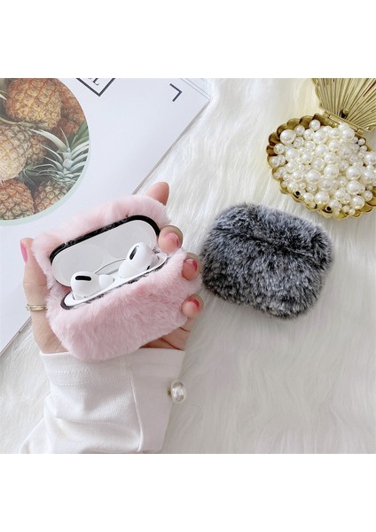 Apple Airpods Pro 2 için Sahte Kürk Kış Kutusu tooth Kabarık Yumuşak Koruyucu Kulaklık Kılıfı (Yurt Dışından) fiyatları