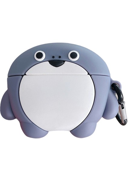 Apple Airpods 3 için Karikatür Balık Tpu Asılı Toka İle Kulaklık Kılıfı (Yurt Dışından)
