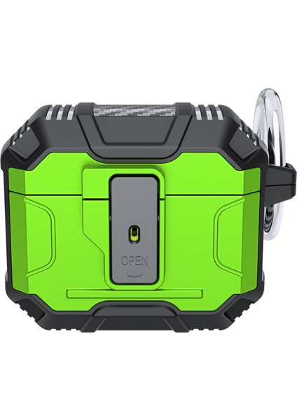 Apple Airpods 3 için Koruyucu Yumuşak Tpu+Pc Kulaklık Kılıfı (Yurt Dışından)