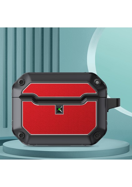 Apple Airpods Pro için Taşıma Çantası Çizilmeye Dayanıklı Tpu+Donanım Anahtarlıklı Kulaklık Kılıfı (Yurt Dışından) fiyatları