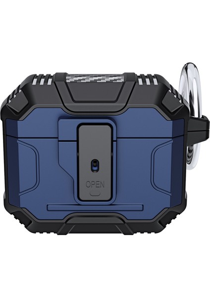 Apple Airpods 3 için Koruyucu Yumuşak Tpu+Pc Şarj Kulaklık Kılıfı (Yurt Dışından)