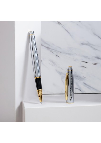 Kişiye Özel Scrikss 35 Roller Gold Krom Lüks Kutulu