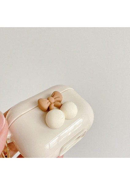 Airpods Pro için Tpu Kiraz Dekor Kolye İle Koruyucu Kulaklık Kılıfı (Yurt Dışından) fiyatları