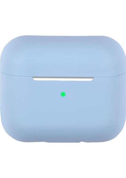 Airpods için 3 Düz Renk tooth Silikon Koruyucu Gök Si Kulaklık Kılıfı (Yurt Dışından)