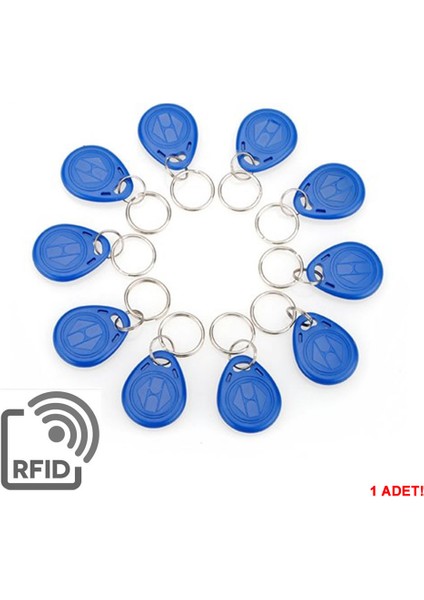 Uıd Kimlik Numarası Değiştirilebilir 125KHZ Rfıdrfid Manyetik Anahtarlık Proximity Göstergeç EM4100