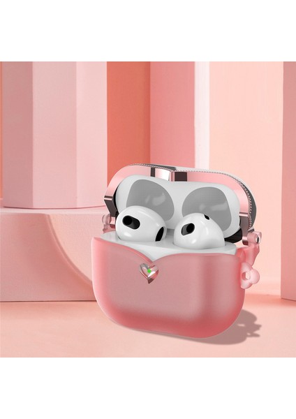 Airpods Pro Gen 2 Usb C Pro 2 Tpu Kablosuz tooth Tam Vücut Darbeye Dayanıklı Galvanik Halka Tokalı Şeffaf Kulaklık Kılıfı (Yurt Dışından)