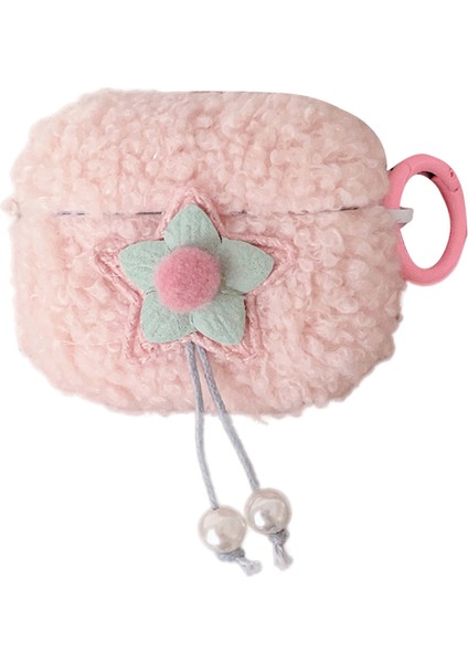 Apple Airpods Pro 2 için Kabartmak Tpu Kutusu Yıldız Tam Koruyucu İle Halka Toka Kulaklık Kılıfı (Yurt Dışından)