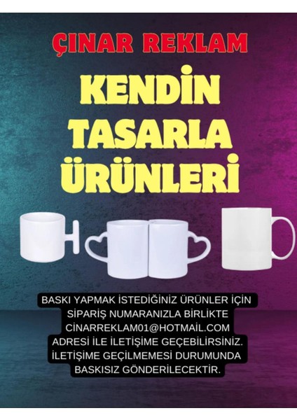 Deha Kupa Bardak Çift Taraf Baskılı