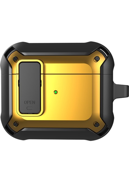 Kablosuz Anti Damla Tpu + Pc Koruyucu , Airpods 3 Style 4 için Geçmeli Tamı Kulaklık Kılıfı (Yurt Dışından)