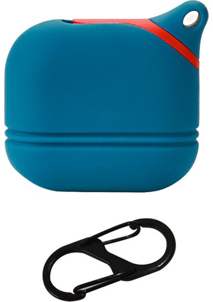 Apple Airpods 3 için Yumuşak Silikon Koruyucu Kablosuz Taşınabilir Karabina Kulaklık Kılıfı (Yurt Dışından)