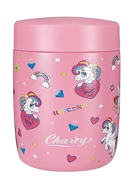 ， Oz Paslanmaz Çelik Vakum Yalıtımlı Çocuk Mama Kavanozu - Sıcak ve Soğuk Yemek Çorba Yalıtımlı Kavanoz - Turkuaz Dinozor (Yurt Dışından)