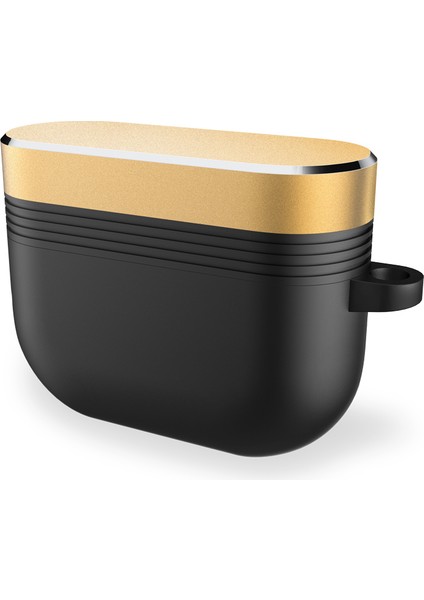 Apple Airpods Pro için Alüminyum Silikon Koruyucu Kulaklık Kılıfı (Yurt Dışından)