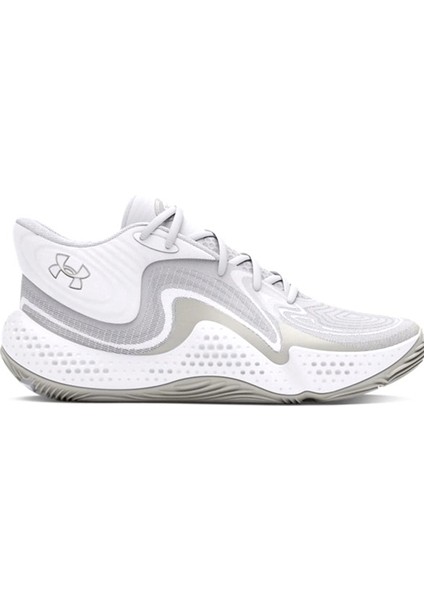 Spawn 6 Mid Erkek Beyaz Basketbol Ayakkabısı 3027647-102