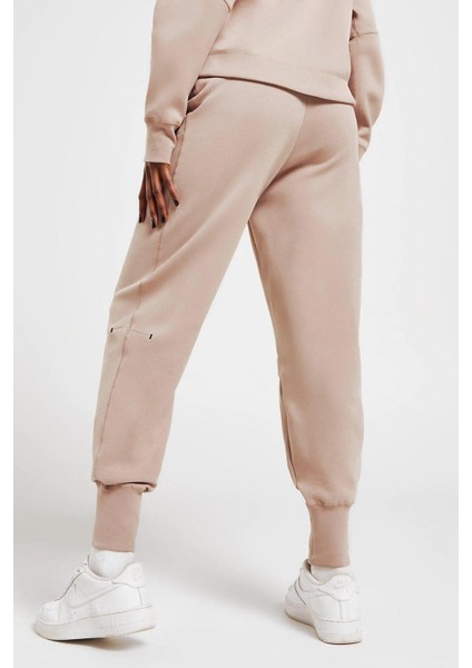 Tech Fleece Loose Fit Sweat Trousers Pink Bol Kesim Kadın Eşofman Altı Pembe