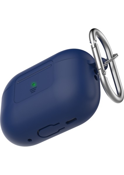 Airpods Pro 2 için Silikon Anti Düşme Entegre tooth Koruyucusu Kayış, Kanca Gece Yarısı Si Kulaklık Kılıfı (Yurt Dışından)