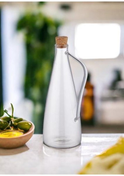 Turuncu 400 ml Yağlık ve Sirkelik seti, şeffaf, kullanışlı ve şık tasarım