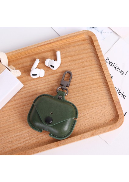 Apple Airpods Pro için Airpods Pu Deri Kulaklık Kılıfı (Yurt Dışından) fiyatları
