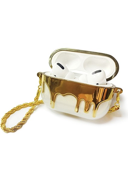 Apple Airpods 3 için tooth Koruyucu Parfüm Şişesi Tamı Galvanik Tpu Zr Kayışı Kulaklık Kılıfı (Yurt Dışından)