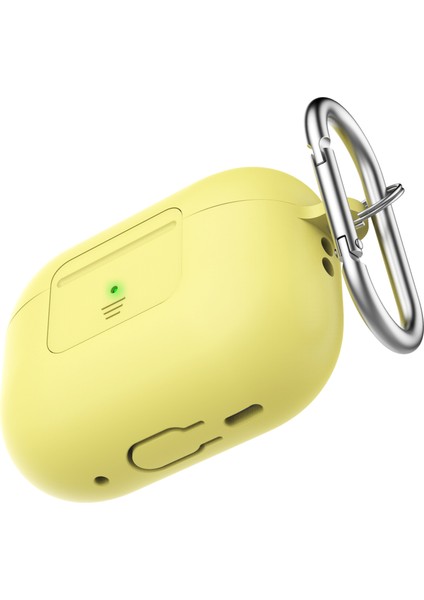 Airpods Pro 2 için Silikon Düşmeyi Önleyici Entegre tooth Koruyucusu, Kayışlı, Kanca Kulaklık Kılıfı (Yurt Dışından)
