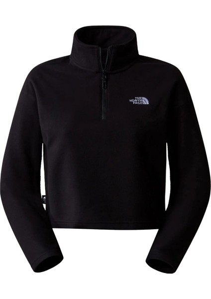 100 Glacier Cropped Kadın Siyah Outdoor Mont NF0A855N4H01 indirimleri