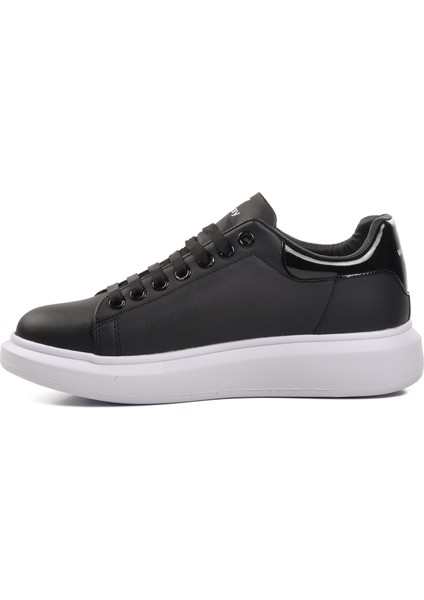 Damascus Siyah-Beyaz Geniş Kalıp Erkek Sneaker