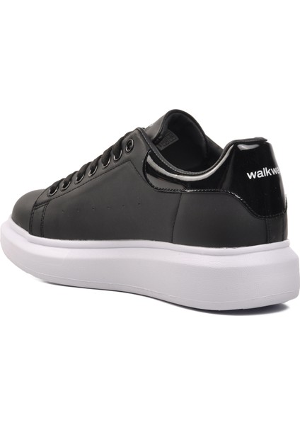 Damascus Siyah-Beyaz Geniş Kalıp Erkek Sneaker