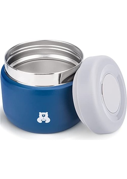 Oz Çocuk Paslanmaz Çelik Yalıtımlı Gıda Kavanoz Geniş Ağızlı Anti-Sızıntı Çorba Yalıtımlı Konteyner Seti Mavi Yeşil Denizkızı (Yurt Dışından)
