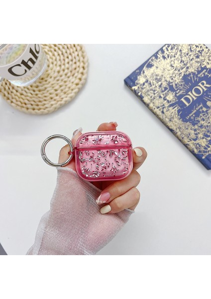 Apple Airpods 3 için Darbeye Dayanıklı Epoksi Pc Kasa Anti Drop tooth Halka Tokalı Kulaklık Kılıfı (Yurt Dışından)