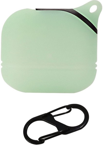 Apple Airpods 3 için Yumuşak Silikon Koruyucu Kablosuz Taşınabilir Karabina Aydınlık Kulaklık Kılıfı (Yurt Dışından)