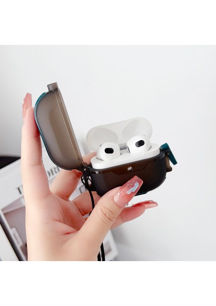 Airpods için Leica Serisi Tpu 3 Çift Renkli tooth Koruyucu Cilt Kordon Kulaklık Kılıfı (Yurt Dışından) fiyatları