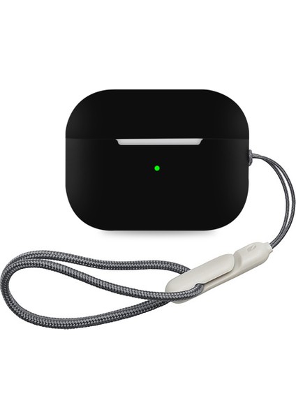 Airpods Pro 2 için Silikon Cilt Kutusu Taşınabilir 2Mm Kalın Çizilmeye Darbeye Dayanıklı Koruyucu İle Kordon Kulaklık Kılıfı (Yurt Dışından)
