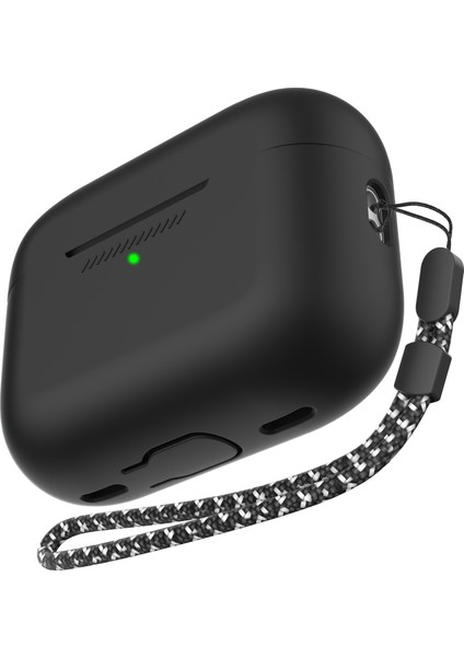 Apple Airpods Pro 2 için tooth Silikon Şarj El Kayışı İle Koruyucu Kulaklık Kılıfı (Yurt Dışından)
