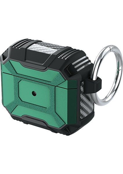 Kablosuz Kol Anti Damla Tpu Koruyucu Airpods için Asılı Toka İle 3 Kulaklık Kılıfı (Yurt Dışından)