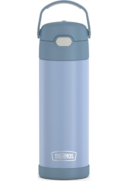 ， Geniş Ağızlı Kapaklı 16 Oz Paslanmaz Çelik Vakumlu Termos Neon Mor (Yurt Dışından)