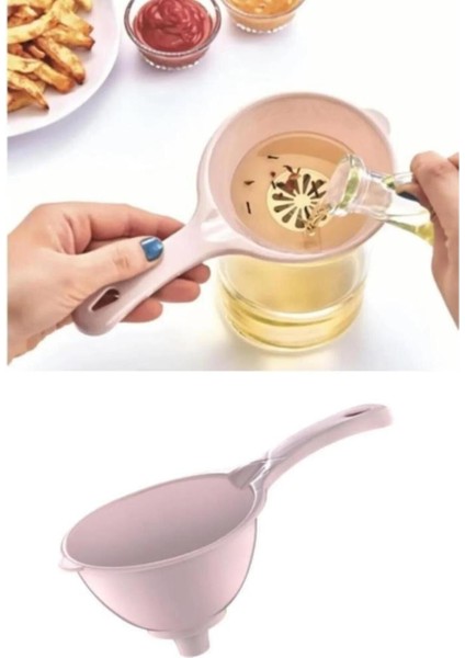 Renkli 2'li Yağlık ve Süzgeç Seti, 1000ml, şık ve fonksiyonel kullanım kolaylığı modelleri