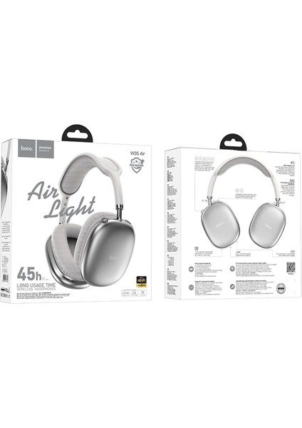 W35 Air Light Aux Destekli Bluetooth 45 Saat Kullanım Süresi Premium Kablosuz Kulaklık fiyatları